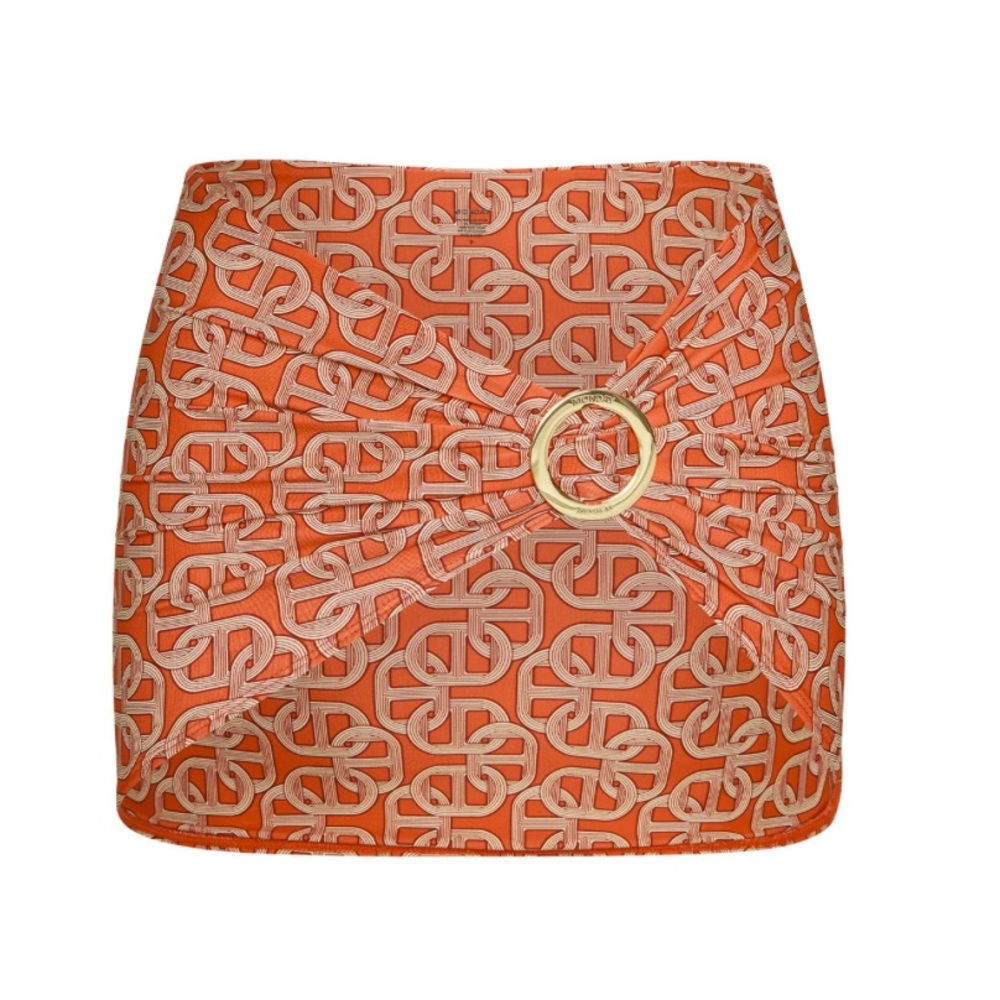 ISO Monday Swimwear Jamaica sarong in Chain Geo